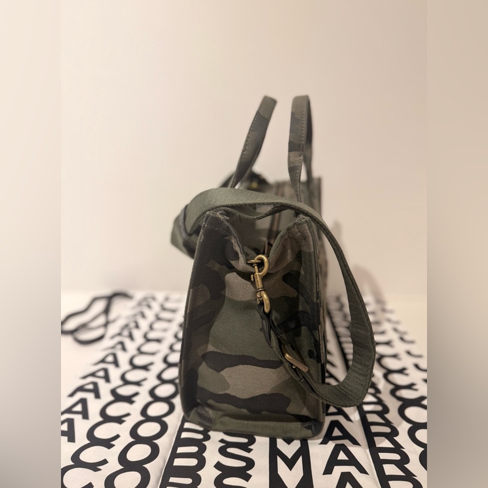 NWT Marc Jacobs THE CAMO JACQUARD MEDIUM TOTE BAG - Picture 3 of 9